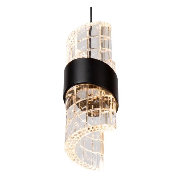 Lucide KLIGANDE - Suspension - Ø 25 cm - LED Dim. - 3x8W 2700K - Noir - détail 2